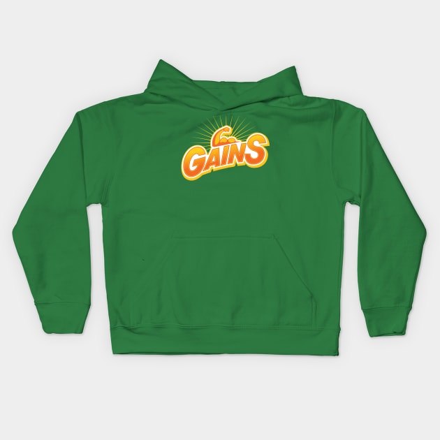 Gains Kids Hoodie by Rmada Concepts